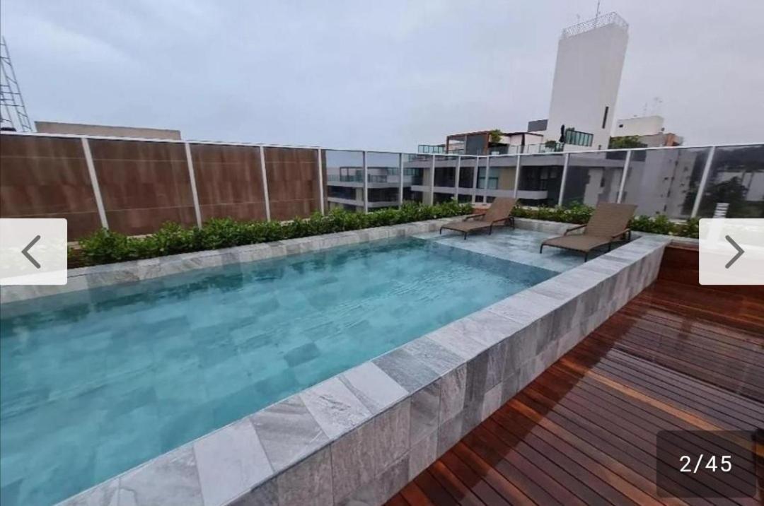 Flat Cabo Branco Mobiliado Appartement João Pessoa Buitenkant foto